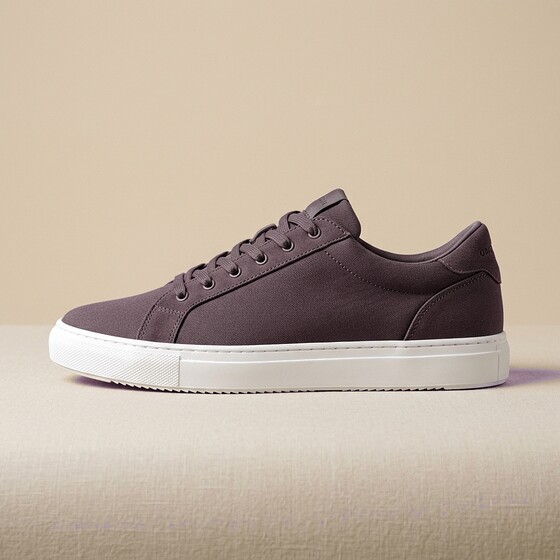 Taupe brown sneakers