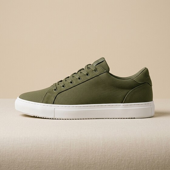 Olive sneakers